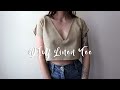 Easy DIY Linen Tee & How to make a T-shirt Pattern #DIYfashion