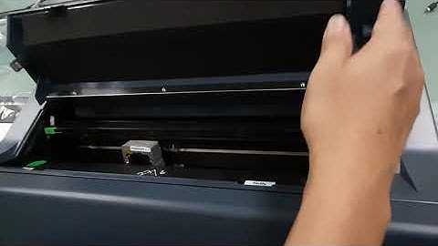 28xx Series Dot Matrix Printer Video Guidance 1: Removing the existing ribbon cartridge