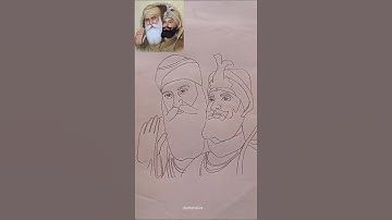 Easy #gurunanakdevji and #gurugobindsinghji #drawing #waheguruji #waheguru #wmk #sikhi #punjab #art