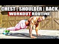 30 MINUTE UPPER BODY WORKOUTNO EQUIPMENT