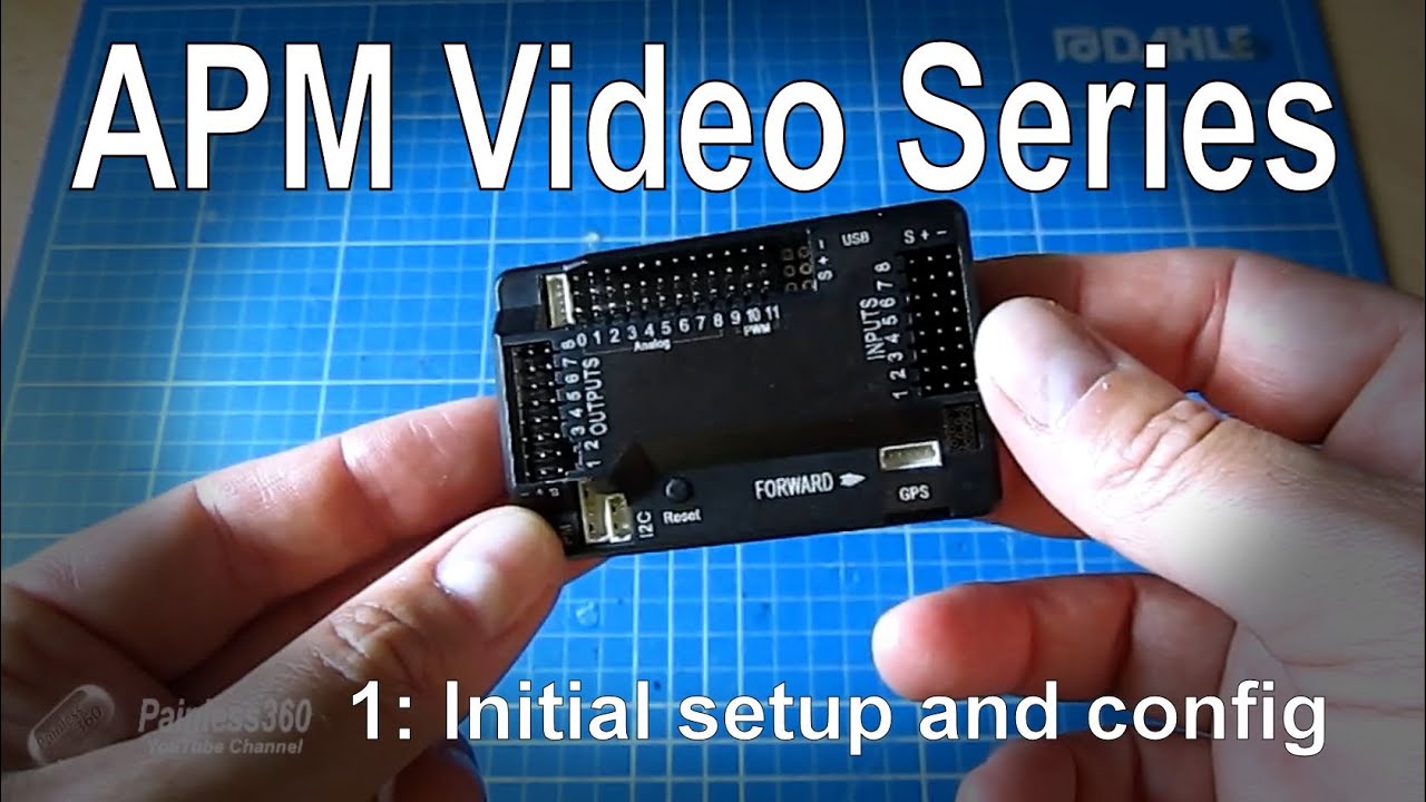 (1/8) APM 2.5/2.6 - Simple installation and setup overview - YouTube