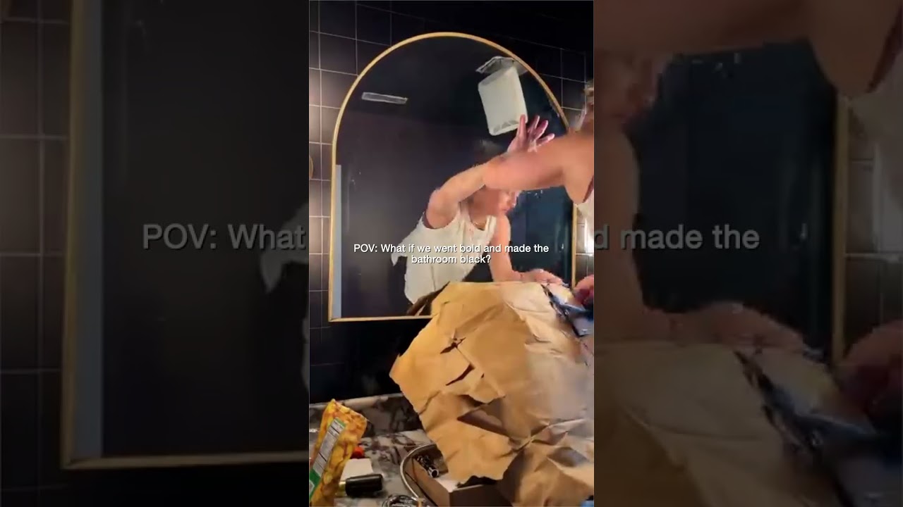 VIGO Shower Door with fluted glass