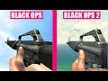 Call of Duty Black Ops Gun Sounds vs Call of Duty Black Ops 2
