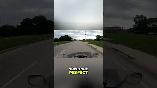 Motorcycle Rider's Paradise: Perfect Wet Road Views! #shorts
