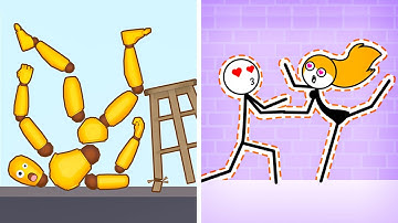 Ragdoll Break Vs Through The Wall🐸🐸🐸Walkthrough Max Gameplay QA2536