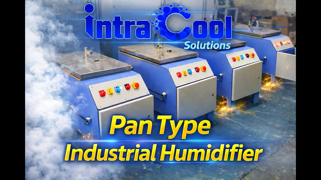 Pan Type Industrial Humidifier | 3 Phase Electric Steam | Made in India