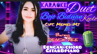 Karaoke Duet Bojo Biduan Koplo Bareng Denok Vieecipt Memed Mj