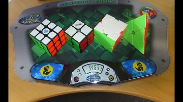 34.63 - 3x3, 2x2, Skewb, and Pyraminx Relay!