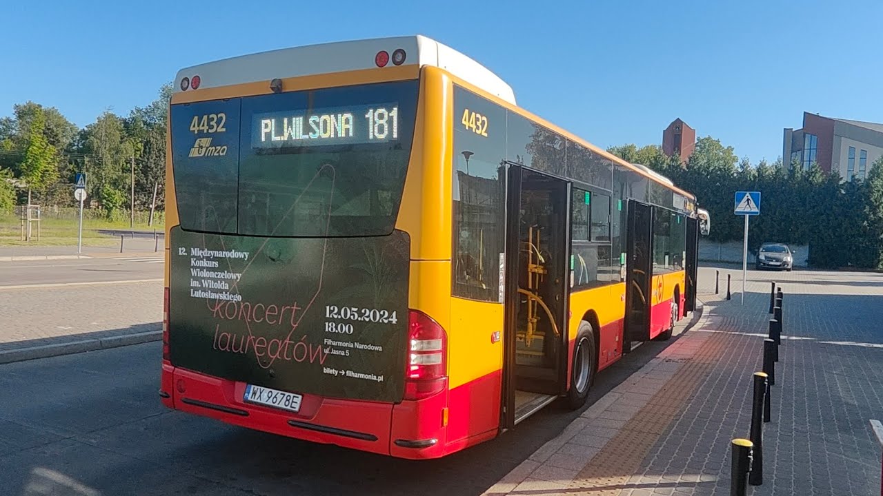 Linia 181 - Mercedes Conecto #4432 ( MZA Warszawa )