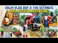 Delhi Day 2: Riding the Iconic Toy Train! 🚋 | National Rail Museum full tour #explore  #railmuseum 
