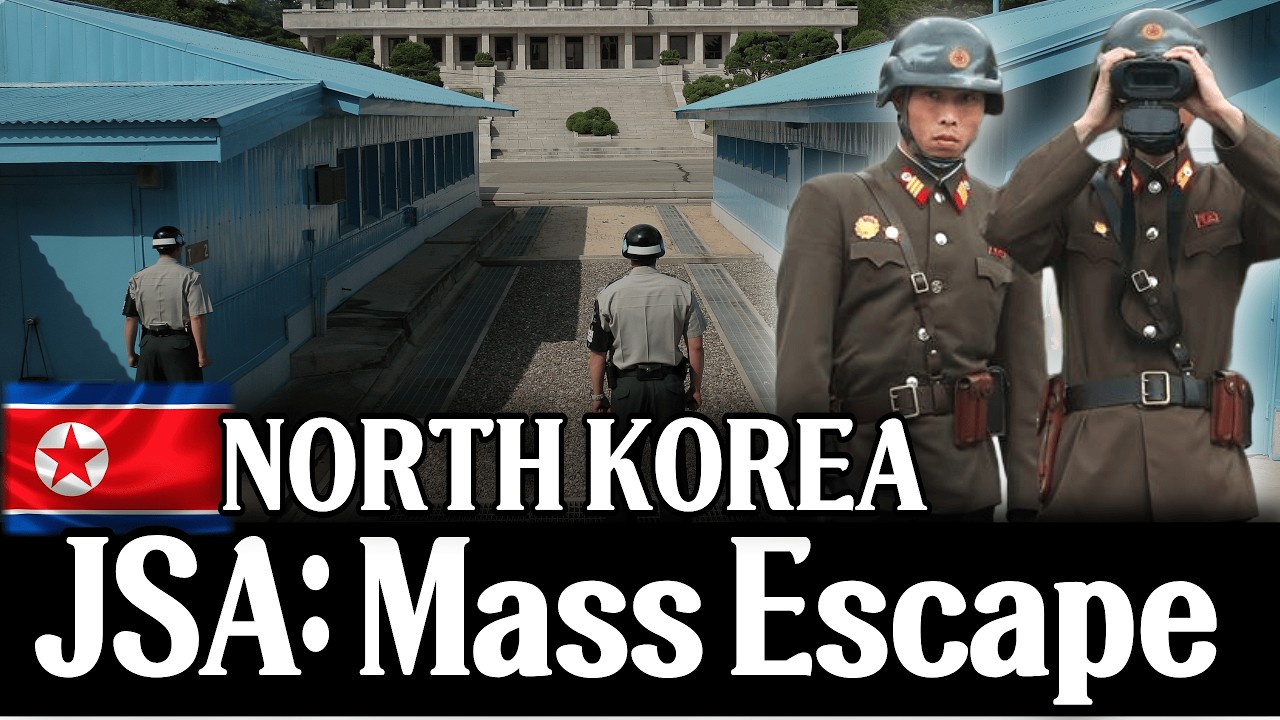 NORTH KOREA JSA: Mass Escape| Emotional Defector Story