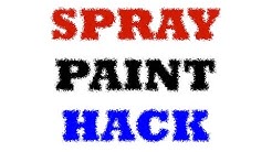Tip for Applying Spray Paint in Hard to Reach Places 