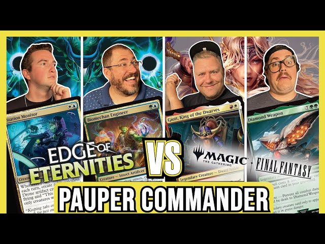 Who Wins This Set Showdown? Edge of Eternities vs Final Fantasy | Pauper Commander thumbnail