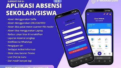 Aplikasi Absensi Siswa V.3 – Manajemen Absensi Sekolah Lebih Mudah dengan PHP 8+