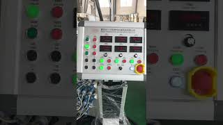 PE WPC co-extrusion wall panel machine #machine #extrudermachine #factory