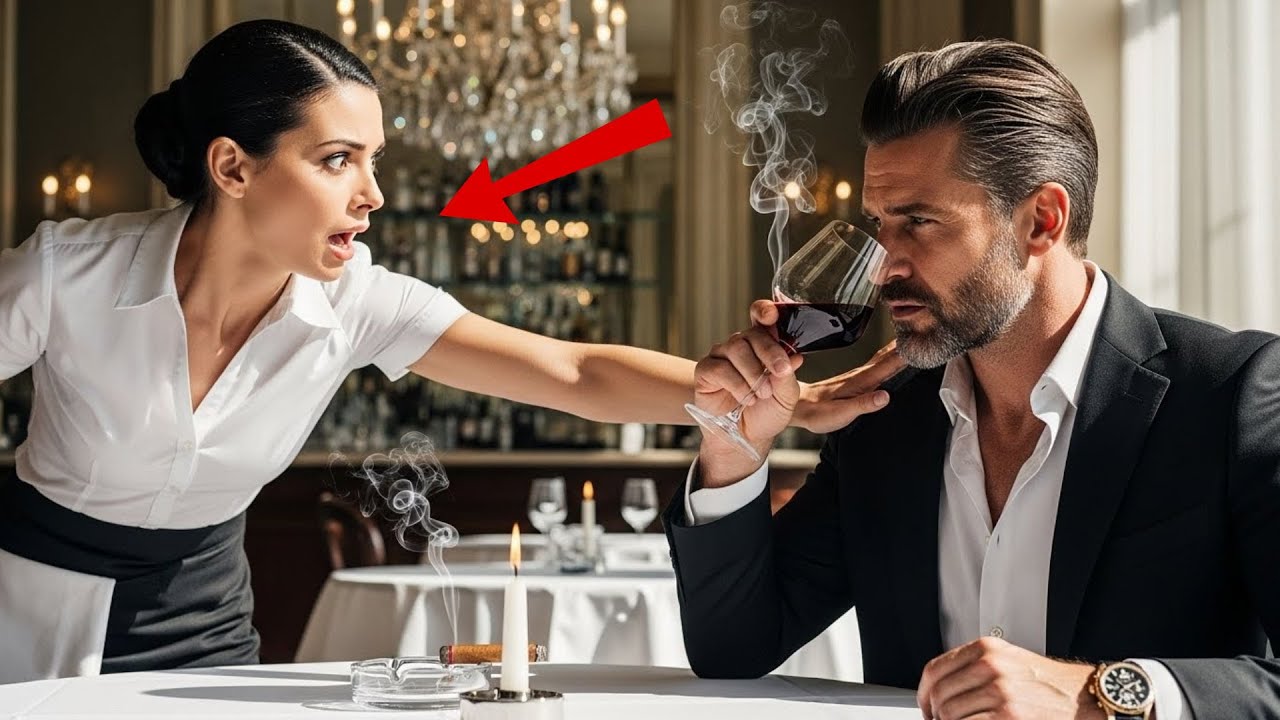 The Waitress Saved the Mafia Boss from Poison — Then He Discovered She Was the Real Target