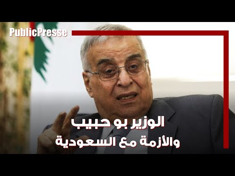 تسجيل صوتي لوزير خارجية لبنان حول الأزمة مع السعودية يثير تفاعلاً