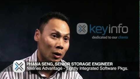 Phana Seng: Nseries - Value of Tightly Integrated Software Package - Integration Software