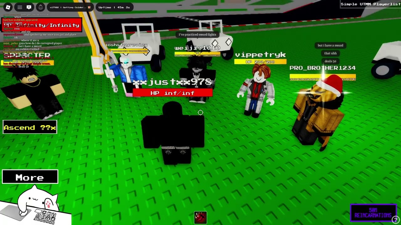 we host a event in (simple utmm)!!