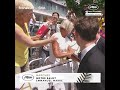 L'équipe du film NOTRE SALUT au contact des festivaliers avant la projection du film en compétition