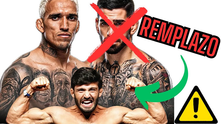 ÚLTIMA HORA UFC - TOPURIA vs OLIVEIRA  el REMPLAZO SERÁ ARMAN TSARUKYAN!!