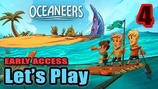 We Hauled Back An Awesome New Island - Survival Crafting Colony Sim - Oceaneers - Full Gameplay screenshot 3