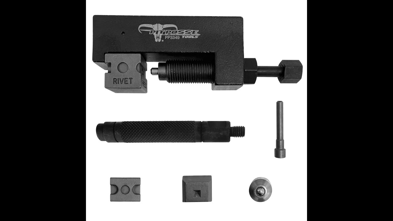 Pit Posse PP3349 Heavy Duty Chain Cutter And Riveting Tool New Version