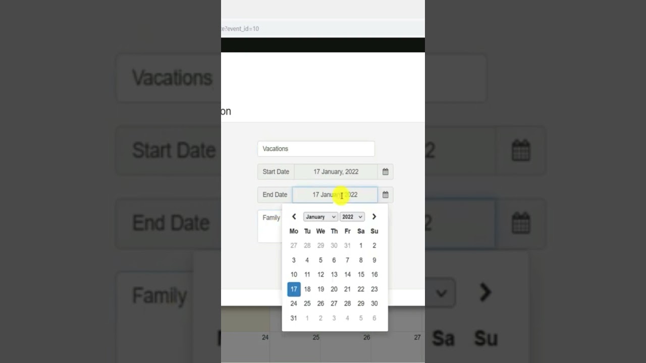 Add Event #Jquery Full #Calendar #Aspdotnet #asmak9 #EventManager