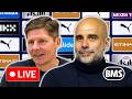 🔴 LIVE | Pep Guardiola and Oliver Glasner | Man City 3-0 Crystal Palace