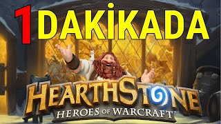 1 DAKİKADA - HEARTHSTONE