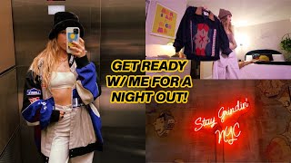 Get ready w/ me for a night out! | Vlogmas Day 17