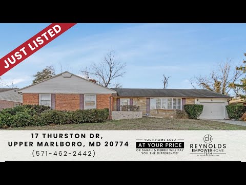 17 Thurston Drive, Upper Marlboro, MD home video tour