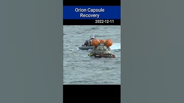 Amazing Orion Crew Capsule Recovery #moon #artemis #orion