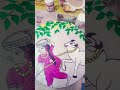 Traditional &amp; Beautiful#Cheriyalscroll#painting#stepbystep#shortvideo#