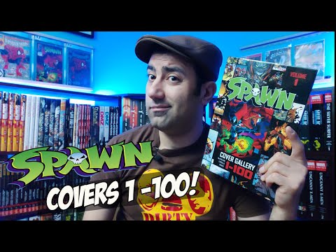 SPAWN Cover Gallary Vol 1 Covers 1-100! Image Comics! Todd Mcfarlane
