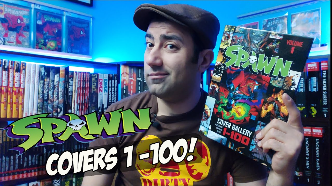 SPAWN Cover Gallary Vol 1 Covers 1-100! Image Comics! Todd Mcfarlane