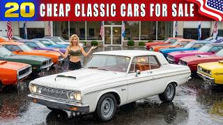 Crazy Cheap Garage Finds! 20 Classic Cars for Sale!!1