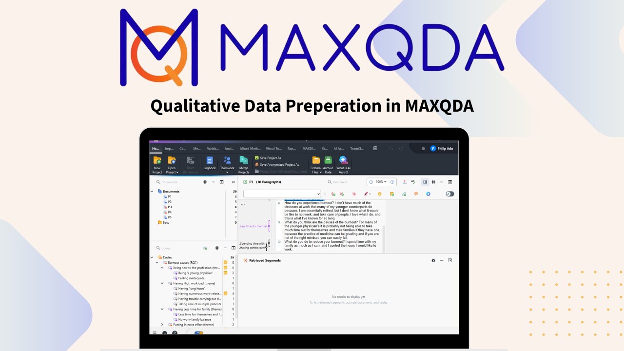 Qualitative Data Prep in MAXQDA | Beginner Tutorial with Real Examples ...