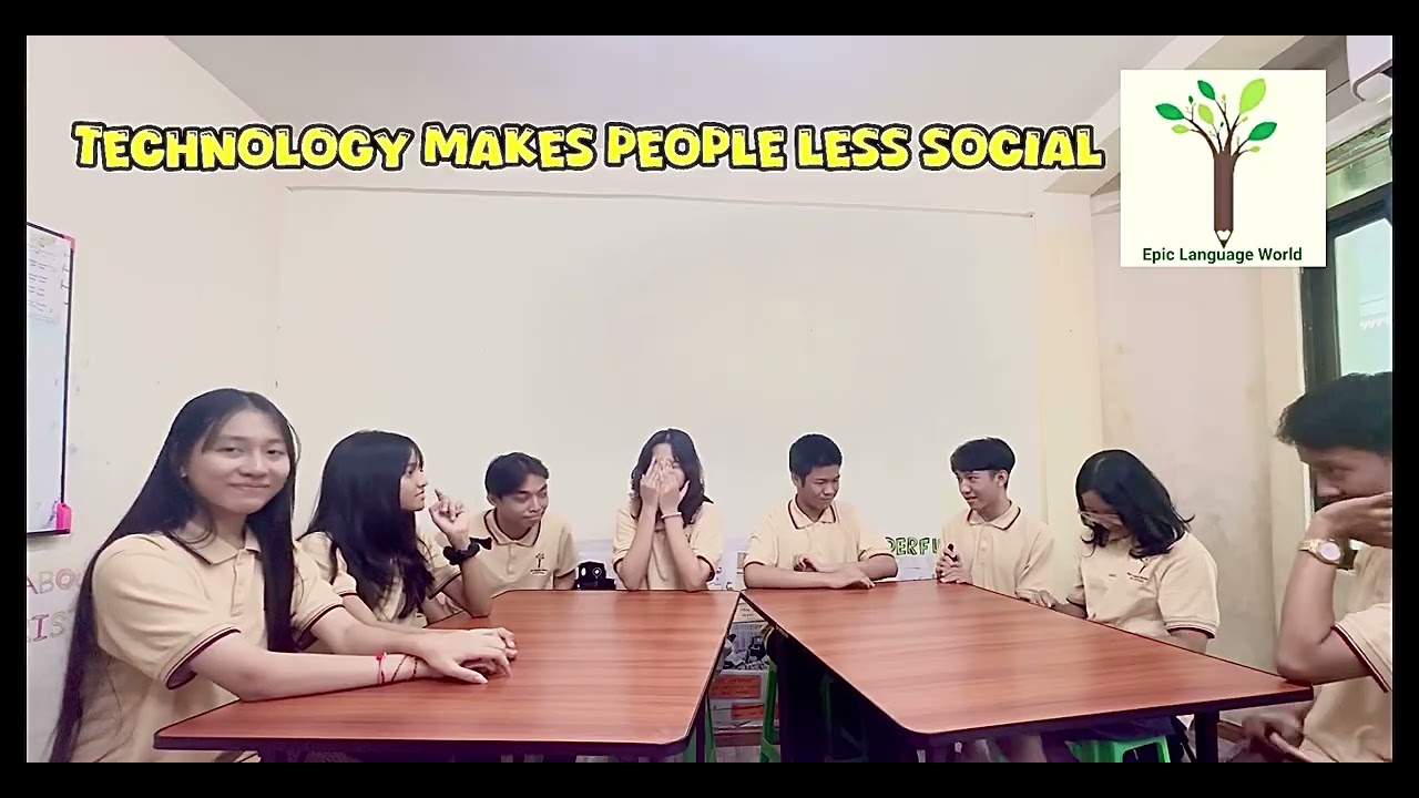 “Technology makes people less social” Debate by ELW Students 