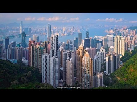 Asia cruise--Hop On Hop Off bus trip around Hong Kong with an incline railway & boat trip