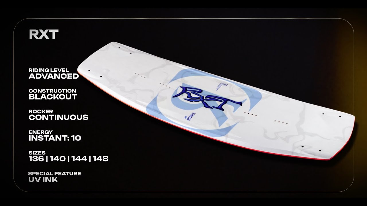 RXT BLACK OUT TECHNOLOGY BOAT BOARD - ronixjapan