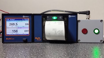 CMC Multicon working with MLP-149 printer and LED Indication Box