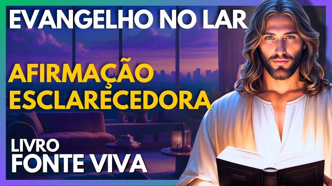 AFIRMAÇÃO ESCLARECEDORA - CAP. 36 | Evangelho no Lar Virtual