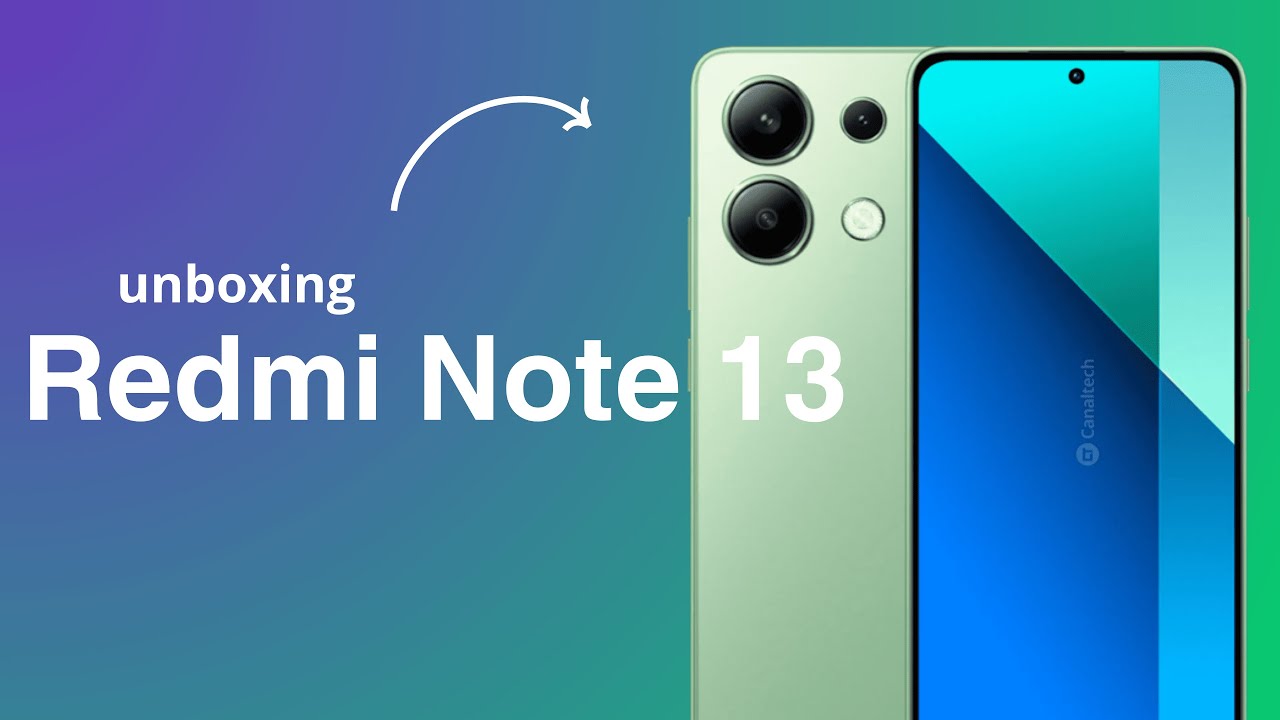 Redmi Note 13 4G Unboxing e Primeiras Impressões - YouTube
