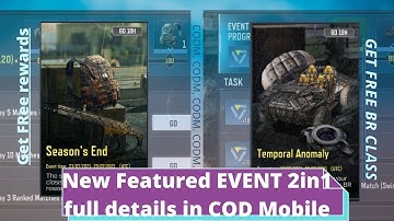 NEW FEATURED EVENT TEMPORAL ANOMALY AND SEASON