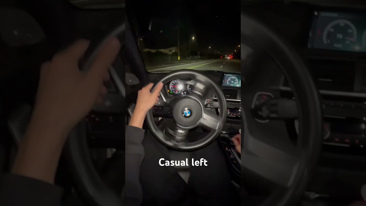 Night Time Drifting Casual Left Turn Bmw Bmwm2 Bmwm Drift Fun Automobile