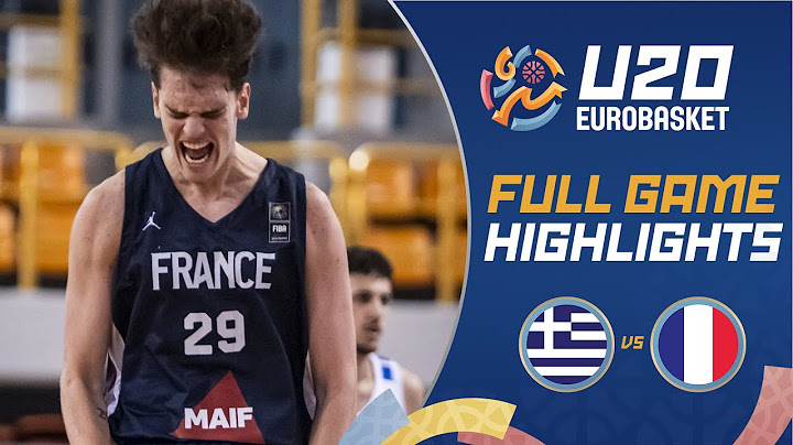 Greece 🇬🇷 vs France 🇫🇷 | Quarter-Finals | Highlights | FIBA U20 EuroBasket 2025
