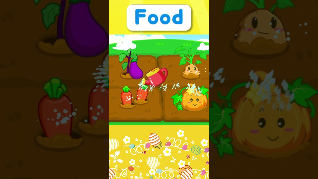 Animated Stickers Food Farm Vegetables 