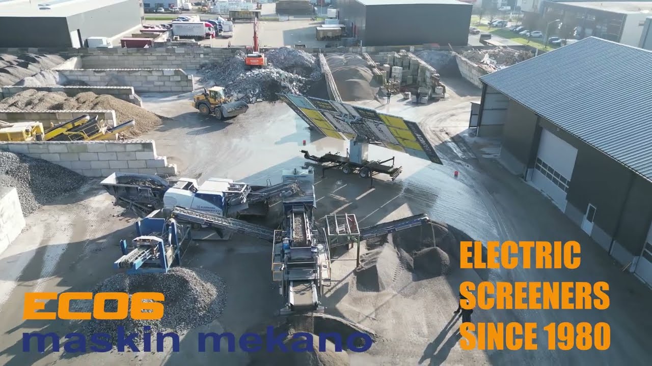 ECO6 screener by solar power