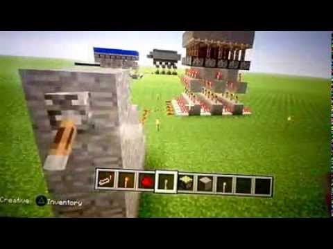 How To Make a Redstone Drawbridge in Minecraft- PC, PS3, XBOX 360